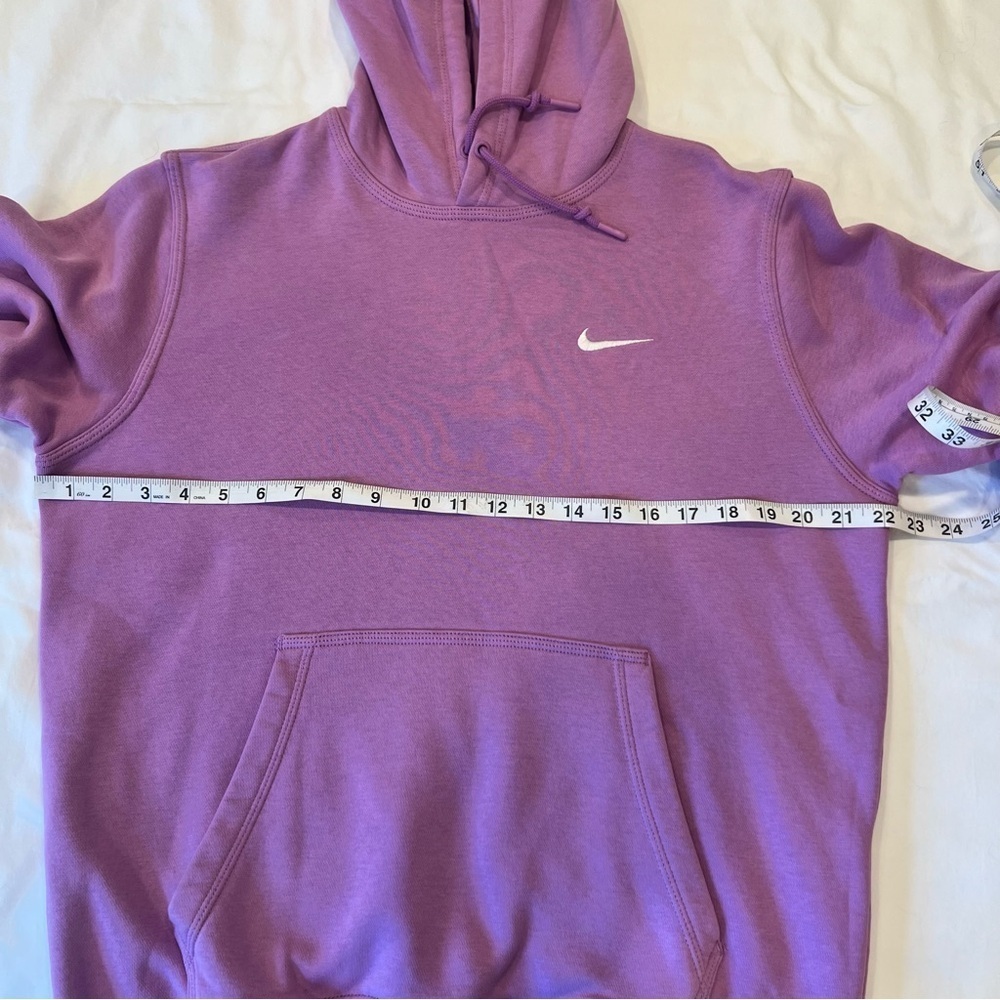 Nike | Sportswear Club | Fleece | Violet Hoodie | Medium | Excellent Condition - Picture 10 of 13